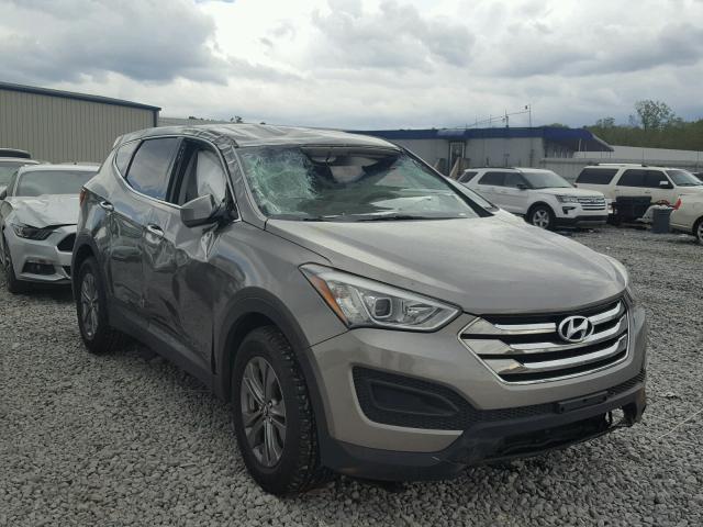 5XYZT3LBXDG033990 - 2013 HYUNDAI SANTA FE S GRAY photo 1