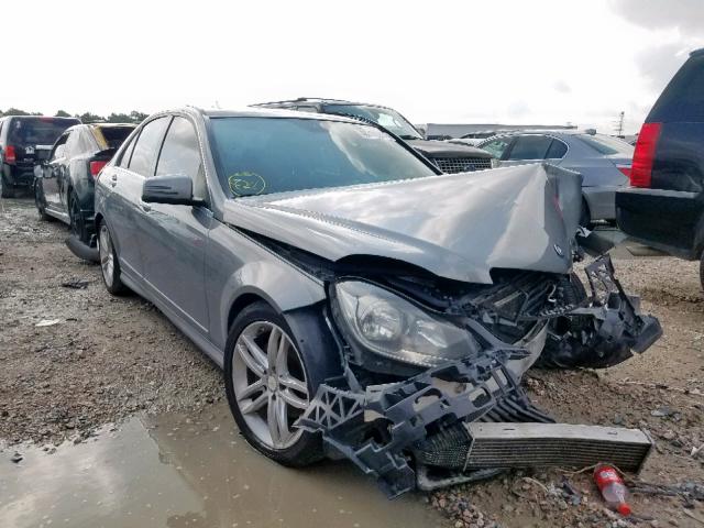 WDDGF4HB1DR297457 - 2013 MERCEDES-BENZ C 250 GRAY photo 1