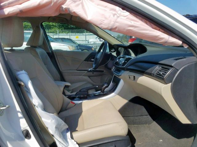 1HGCR2F84FA052473 - 2015 HONDA ACCORD EXL WHITE photo 5