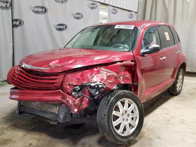 3A8FY58999T519835 - 2009 CHRYSLER PT CRUISER RED photo 2