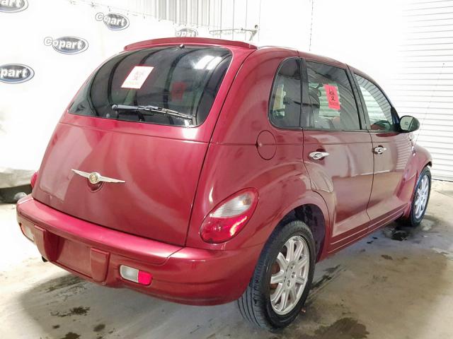 3A8FY58999T519835 - 2009 CHRYSLER PT CRUISER RED photo 4