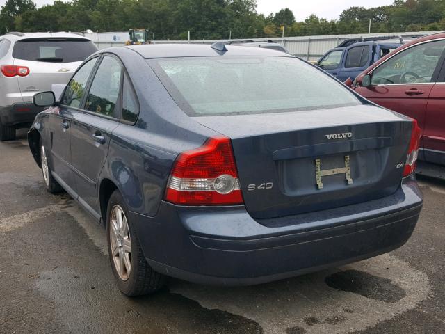 YV1MS382372274224 - 2007 VOLVO S40 2.4I BLUE photo 3