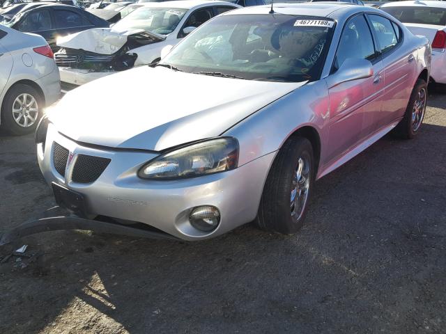 2G2WR544341159670 - 2004 PONTIAC GRAND PRIX GRAY photo 2