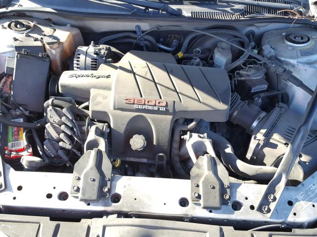 2G2WR544341159670 - 2004 PONTIAC GRAND PRIX GRAY photo 7