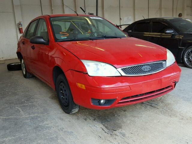 1FAFP34N65W197800 - 2005 FORD FOCUS ZX4 RED photo 1