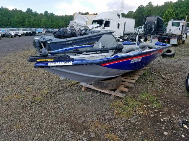 BUJ30319D617 - 2017 TRAC BOAT BLUE photo 2