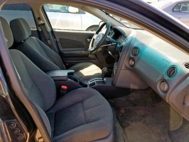 2G2WP522451317796 - 2005 PONTIAC GRAND PRIX BLACK photo 5