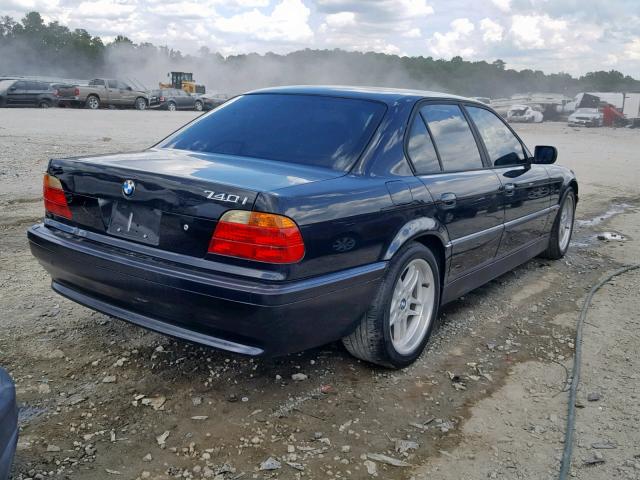 WBAGG8348YDN80171 - 2000 BMW 740 I AUTO BLACK photo 4