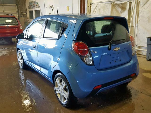 KL8CA6S97FC754957 - 2015 CHEVROLET SPARK LS BLUE photo 3