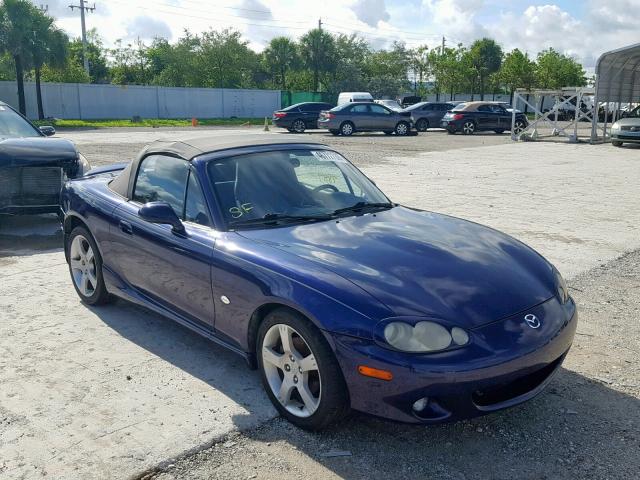 JM1NB353930309930 - 2003 MAZDA MX-5 MIATA BLUE photo 1