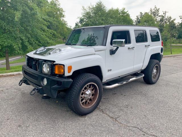 5GTDN136068232609 - 2006 HUMMER H3 WHITE photo 1