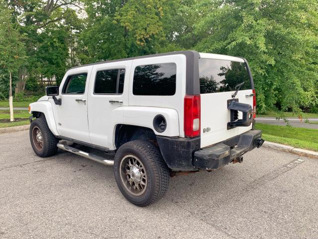 5GTDN136068232609 - 2006 HUMMER H3 WHITE photo 4