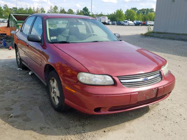 1G1ND52F64M669633 - 2004 CHEVROLET CLASSIC RED photo 1