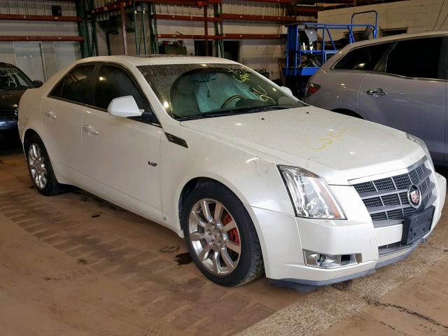 1G6DT57V090154778 - 2009 CADILLAC CTS HI FEA WHITE photo 2