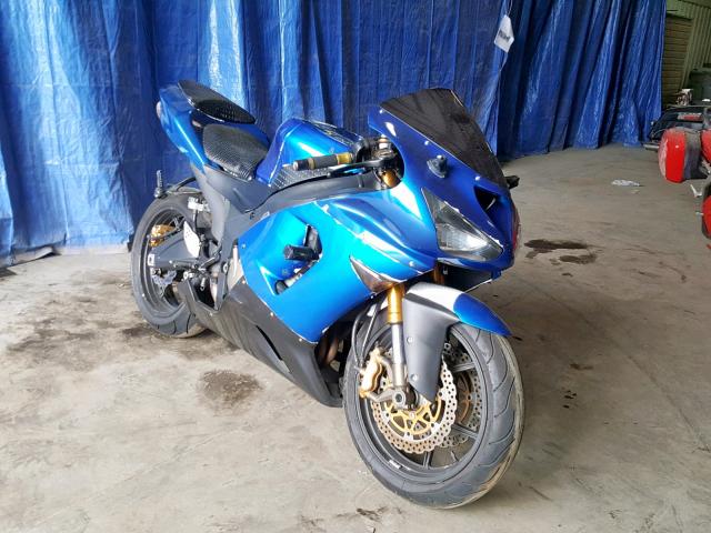 JKBZXJC125A018004 - 2005 KAWASAKI ZX636 C1 BLUE photo 1