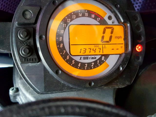 JKBZXJC125A018004 - 2005 KAWASAKI ZX636 C1 BLUE photo 8