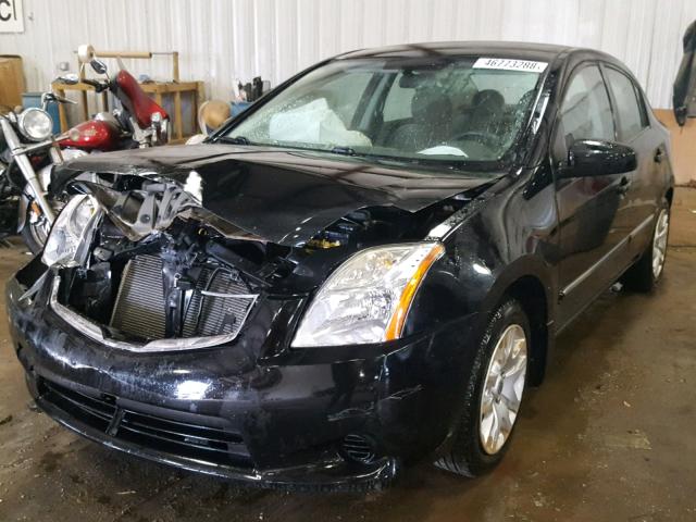 3N1AB6AP7AL637259 - 2010 NISSAN SENTRA 2.0 BLACK photo 2