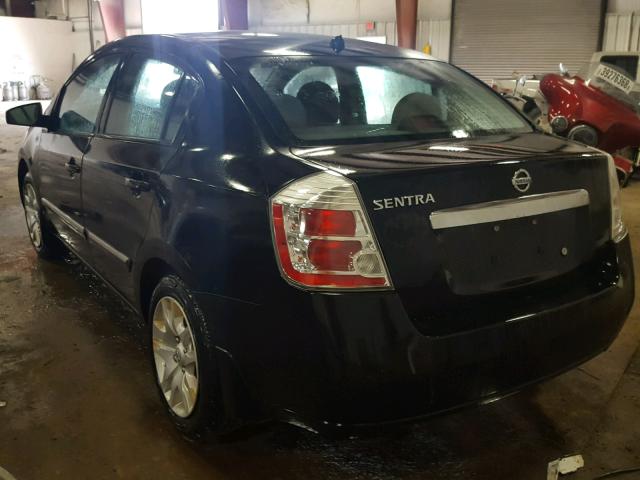 3N1AB6AP7AL637259 - 2010 NISSAN SENTRA 2.0 BLACK photo 3