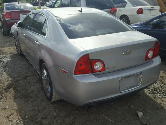 1G1ZH57B88F178194 - 2008 CHEVROLET MALIBU 1LT 银色 照片 3