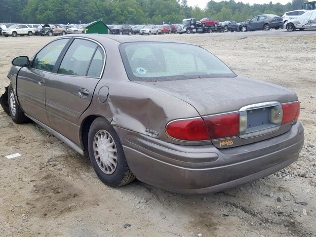 1G4HP54K02U106284 - 2002 BUICK LESABRE CU TAN photo 3