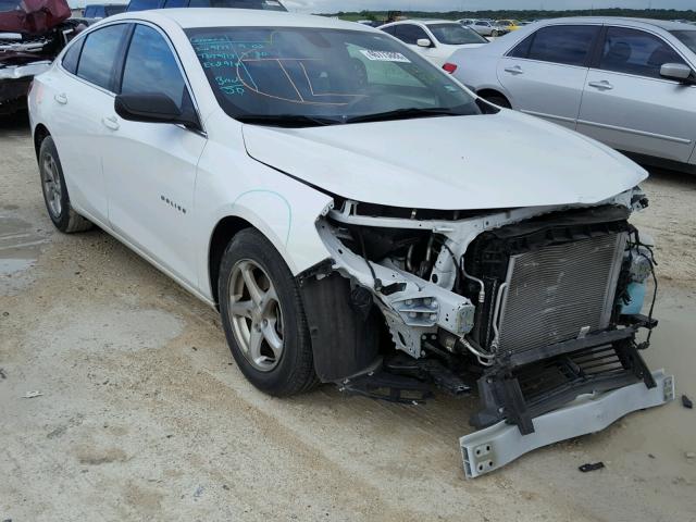 1G1ZB5ST7HF121826 - 2017 CHEVROLET MALIBU LS თეთრი ფოტო 1