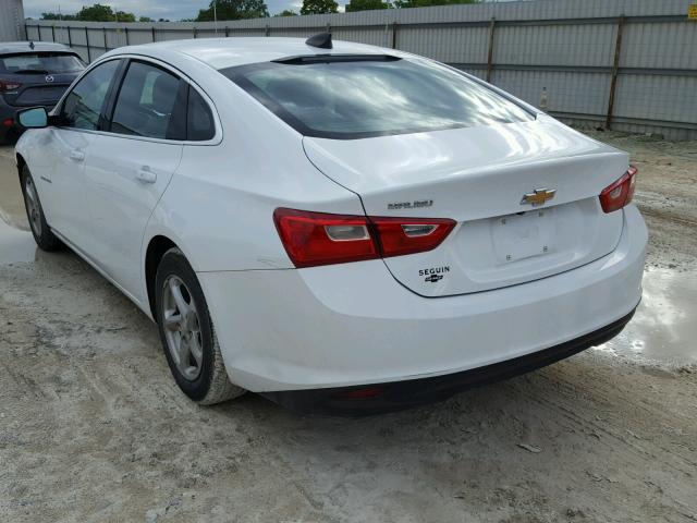 1G1ZB5ST7HF121826 - 2017 CHEVROLET MALIBU LS თეთრი ფოტო 3