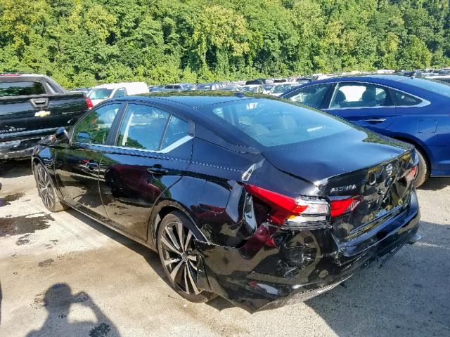 1N4BL4CV4KC170660 - 2019 NISSAN ALTIMA SR BLACK photo 3