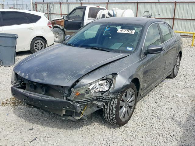 1HGCP2F8XCA071403 - 2012 HONDA ACCORD EXL SILVER photo 2