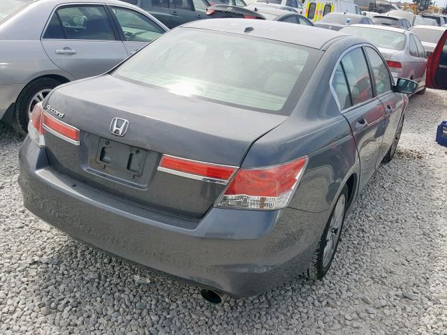 1HGCP2F8XCA071403 - 2012 HONDA ACCORD EXL SILVER photo 4