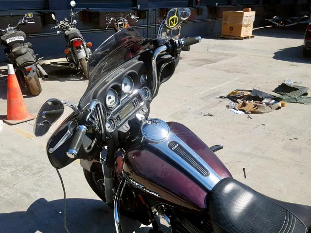 1HD1KB4327Y689967 - 2007 HARLEY-DAVIDSON FLHX CALIF BURGUNDY photo 5