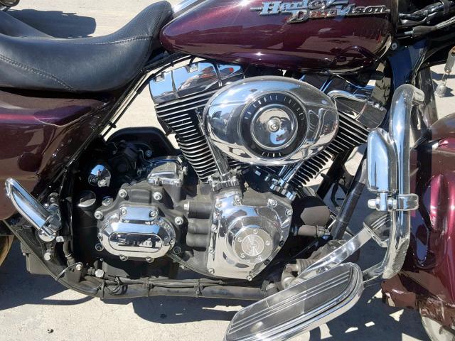 1HD1KB4327Y689967 - 2007 HARLEY-DAVIDSON FLHX CALIF BURGUNDY photo 7