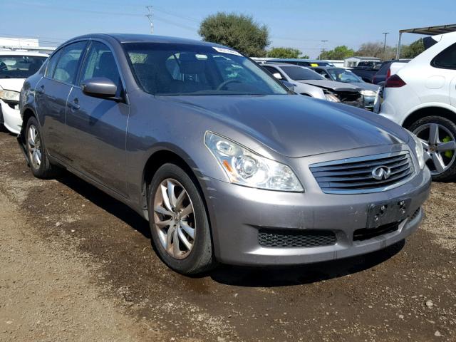 JNKCV61F19M364145 - 2009 INFINITI G37 GRAY photo 1