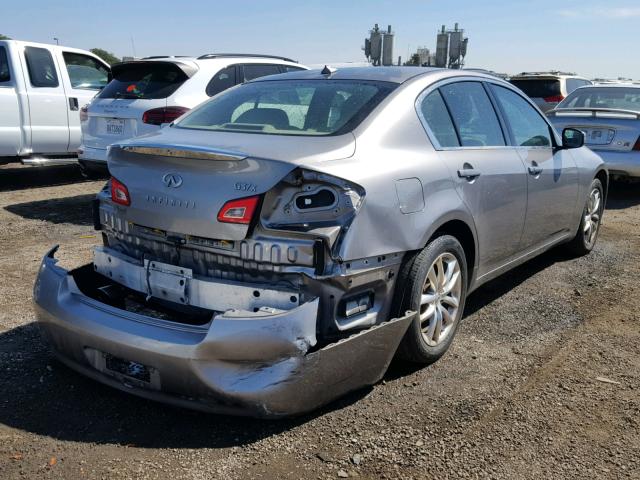 JNKCV61F19M364145 - 2009 INFINITI G37 GRAY photo 4