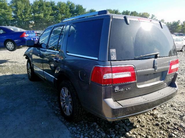 5LMJJ2J55BEJ04022 - 2011 LINCOLN NAVIGATOR GRAY photo 3