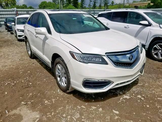 5J8TB3H53GL001565 - 2016 ACURA RDX TECHNO WHITE photo 1