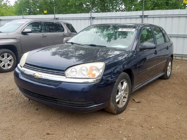 1G1ZT64865F341028 - 2005 CHEVROLET MALIBU MAX 蓝色 照片 2