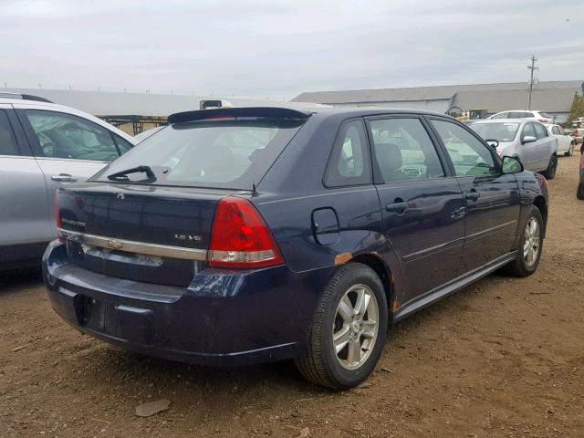 1G1ZT64865F341028 - 2005 CHEVROLET MALIBU MAX 蓝色 照片 4