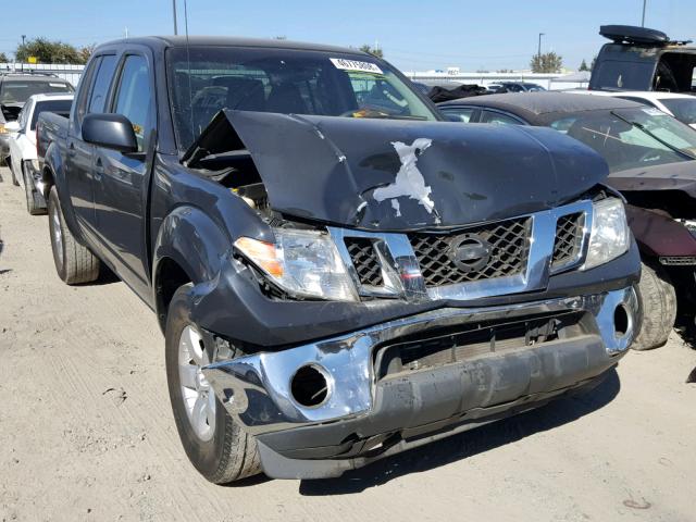 1N6AD0ER8AC426936 - 2010 NISSAN FRONTIER C GRAY photo 1