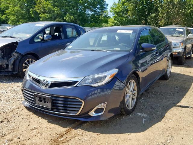 4T1BK1EB5EU116065 - 2014 TOYOTA AVALON BAS BLUE photo 2