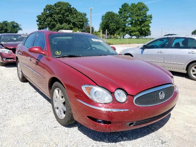 2G4WE587571249205 - 2007 BUICK LACROSSE C RED photo 1