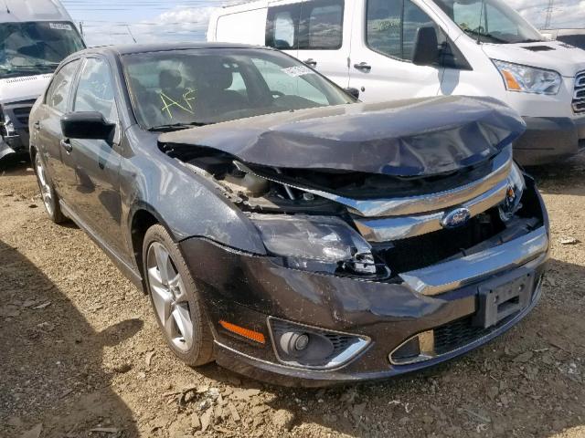 3FAHP0KC7BR147494 - 2011 FORD FUSION SPO BLACK photo 1