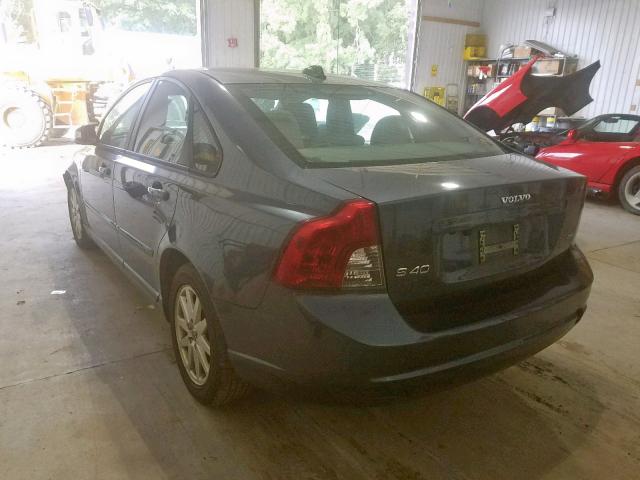 YV1MS382082374864 - 2008 VOLVO S40 2.4I BLUE photo 3