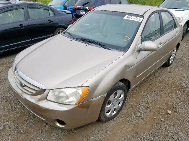 KNAFE122975406515 - 2007 KIA SPECTRA EX TAN photo 2