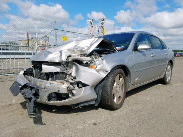 2G1WD58CX69104206 - 2006 CHEVROLET IMPALA SUP 银色 照片 2