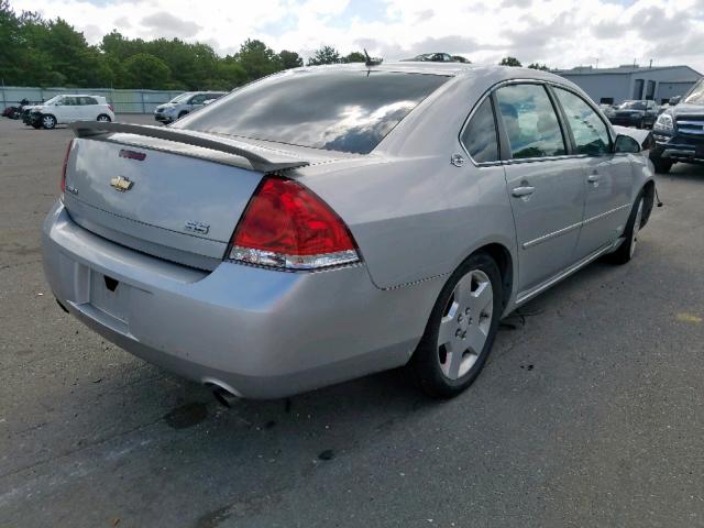 2G1WD58CX69104206 - 2006 CHEVROLET IMPALA SUP 银色 照片 4