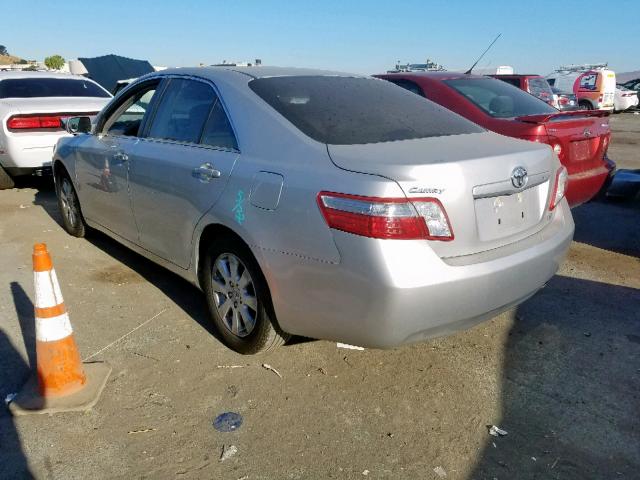 4T1BB46K79U074682 - 2009 TOYOTA CAMRY HYBR SILVER photo 3