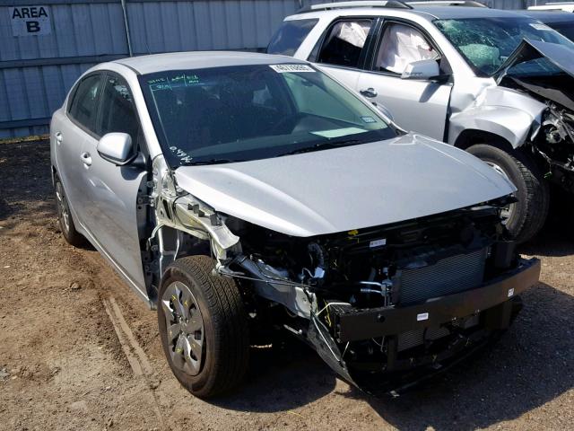 3KPA24AB8KE217117 - 2019 KIA RIO S SILVER photo 1