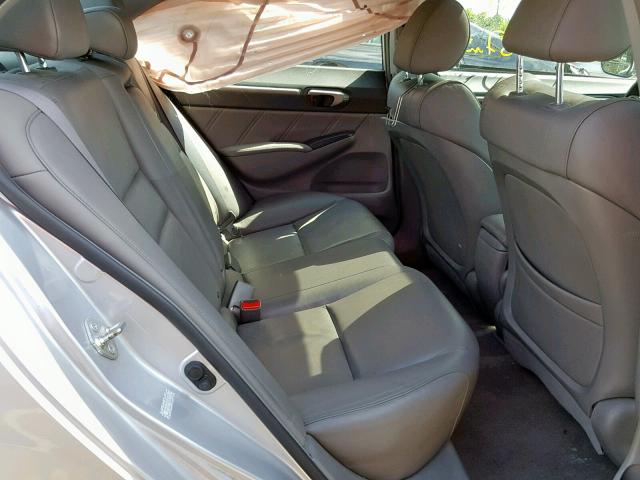 19XFA1F94BE030955 - 2011 HONDA CIVIC EXL 银色 照片 6