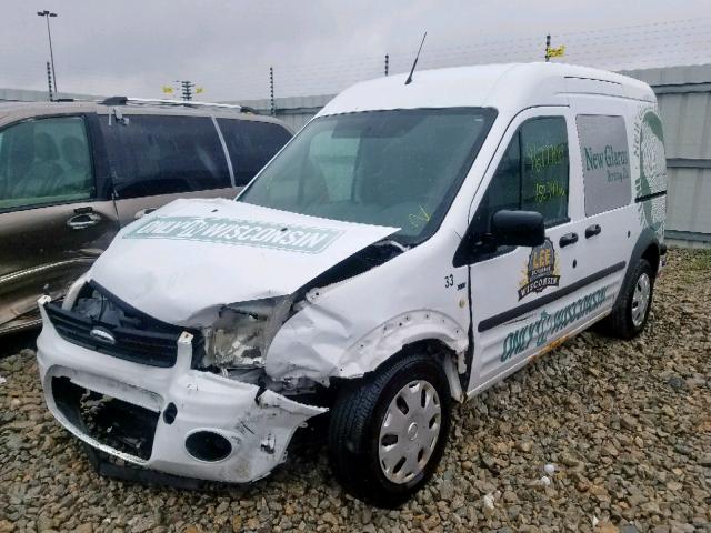 NM0LS6BN4AT019943 - 2010 FORD TRANSIT CO WHITE photo 2