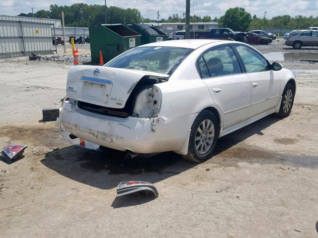 1N4BL11E55C360523 - 2005 NISSAN ALTIMA SE WHITE photo 4